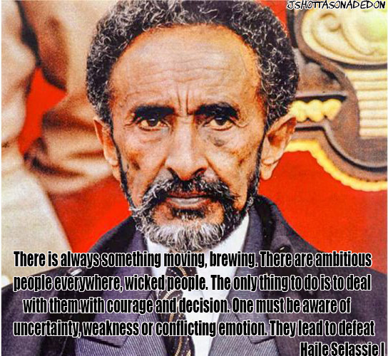 Haile Selassie I Speeches Utterances